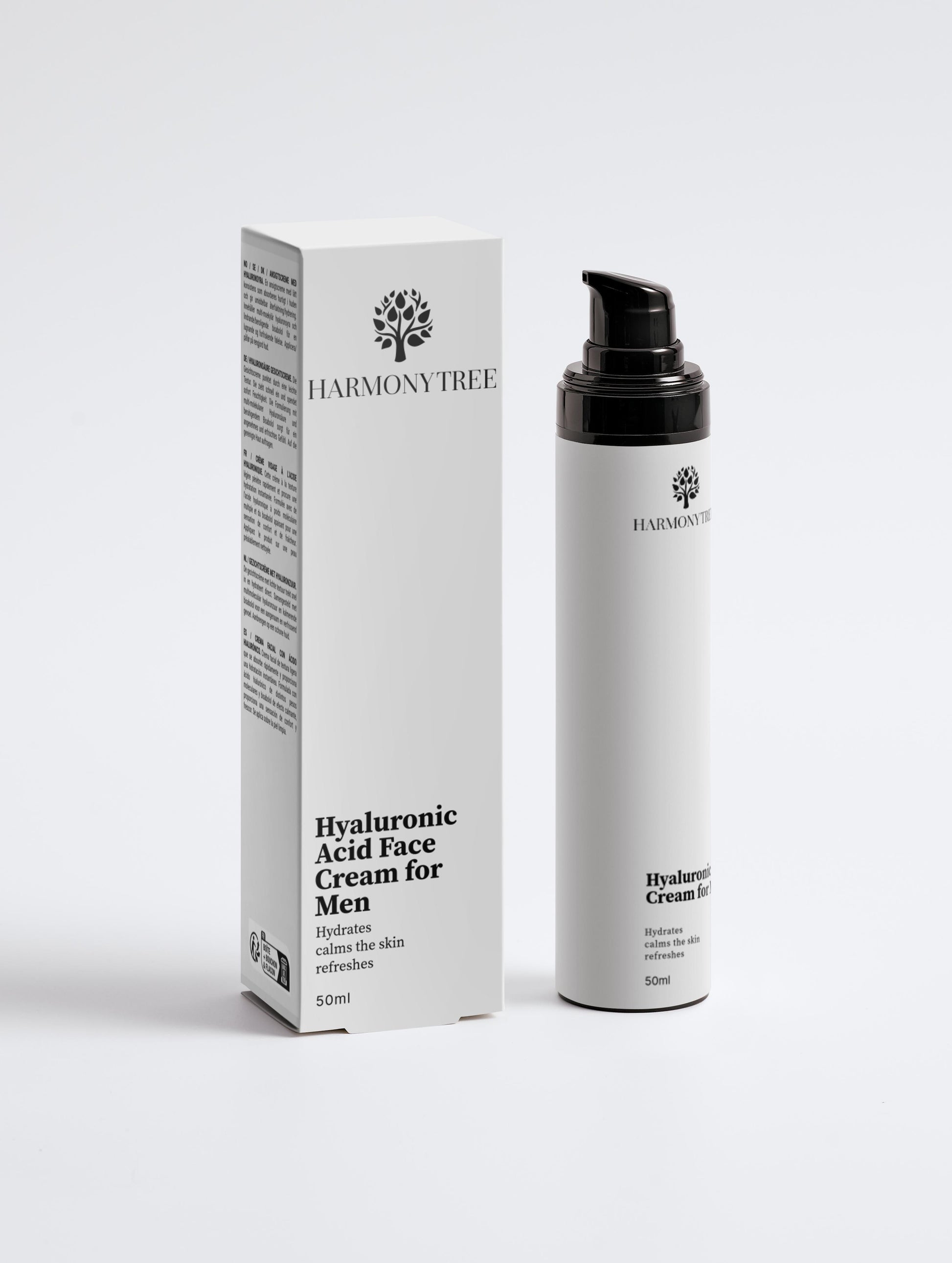 Hyaluronic Acid Face Cream for Men - HarmonyTree